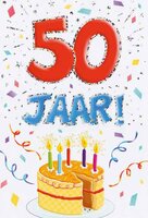Verjaardagskaart - That Funny Age - 50 jaar B - met Envelop Verjaardagskaart - That Funny Age - 50 jaar B - met Envelop
