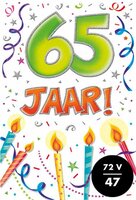 Verjaardagskaart - That Funny Age - 65 jaar C - met Envelop