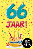 Verjaardagskaart - That Funny Age - 66 jaar - met Envelop