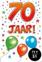 Verjaardagskaart - That Funny Age - 70 jaar B - met Envelop