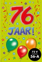 Verjaardagskaart - That Funny Age - 76 jaar - met Envelop