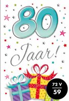 Verjaardagskaart - That Funny Age - 80 jaar B - met Envelop