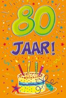 Verjaardagskaart - That Funny Age - 80 jaar C - met Envelop Verjaardagskaart - That Funny Age - 80 jaar C - met Envelop
