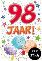 Verjaardagskaart - That Funny Age - 98 jaar - met Envelop