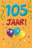 Verjaardagskaart - That Funny Age - 105 jaar - met Envelop