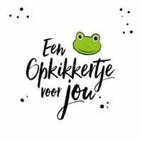 Wenskaart Beterschap - Opkikkertje Voor Jou - Met Envelop