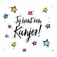 Wenskaart - Jij Bent Een Kanjer - Met Envelop