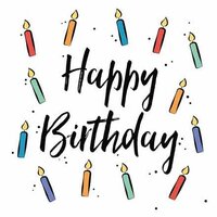 Wenskaart Verjaardag - Happy Birthday - Met Envelop