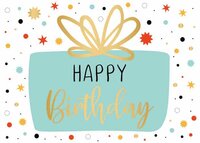 Wenskaart - Daisy - Happy Birthday