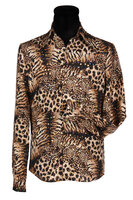 Blouse Tigerking - Foute Party Shirt - Heren Blouse Tigerking - Foute Party Shirt - Heren