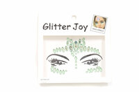 Gezicht Steentjes - Face en Body Jewels - Groen - nr 12