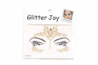 Gezicht Steentjes - Face en Body Jewels - Goud - nr 13