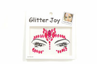 Gezicht Steentjes - Face en Body Jewels - Roze - nr 14