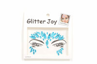 Gezicht Steentjes - Face en Body Jewels - Blauw - nr 16