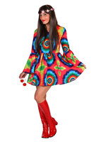 Hippie jurk Daisy dames