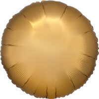 Folieballon Goud rond 43 cm Folieballon Goud rond 43 cm
