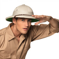 Tropenhelm Safari Deluxe - Volwassenen Tropenhelm Safari Deluxe - Volwassenen