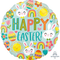 Folieballon Happy Easter Folieballon Happy Easter