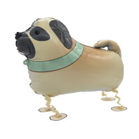 Folieballon - Walking Dog - 59 cm - Helium- en Luchtvulling Folieballon - Walking Dog - 59 cm - Helium- en Luchtvulling