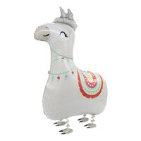 Folieballon - Walking Lama - 93 cm - Helium- en Luchtvulling Folieballon - Walking Lama - 93 cm - Helium- en Luchtvulling