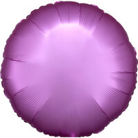 Folieballon flamingo roze rond 43 cm Folieballon flamingo roze rond 43 cm