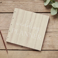 Ginger Ray - Wedding - Wedding Planner boekje hout Ginger Ray - Wedding - Wedding Planner boekje hout