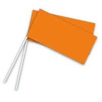 Zwaaivlag Oranje Papier - 50 stuks Zwaaivlag Oranje Papier - 50 stuks