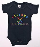 Romper - Holland Molen - Donkerblauw - Baby's