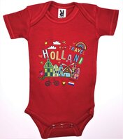 Romper - Holland Travel - Rood - Baby's