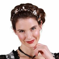 Dirndl Haarband - Metaal - Goud-Zilver 