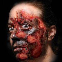 Plak Tattoo - Littekens Trauma - FX Burned Alive