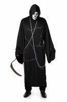 Ghoustly Ghoul kostuum met ketting Ghoustly Ghoul kostuum met ketting