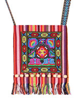 Tasje Hippie Rood - Jaren 60 & 70 Flower Power