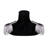 Epauletten - Zilver-Zwart