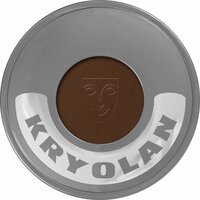 Kryolan Cake Make-Up - 35 gram - 102 Bruin-Zwart Kryolan Cake Make-Up - 35 gram - 102 Bruin-Zwart