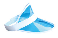 Zonneklep Blauw - Jaren 80 & 90 Disco Zonneklep Blauw - Jaren 80 & 90 Disco