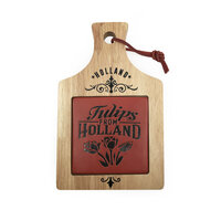 Souvenir Kaasplank Holland - Keramiek - Rood