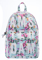 Rugtas Zwart - Amsterdam Bloemetjes - Polyester - Souvenir