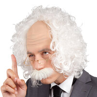 Heren Pruik - Professor Einstein - Volwassenen Heren Pruik - Professor Einstein - Volwassenen