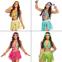 Hawaii Setje Kalia - Strandfeest Volwassenen - 5-delig - Assorti Hawaii Setje Kalia - Strandfeest Volwassenen - 5-delig - Assorti