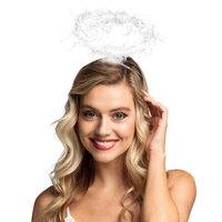 Diadeem Halo Wit - Aureool Engel Halloween Diadeem Halo Wit - Aureool Engel Halloween