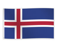 Vlag IJsland - Landen Decoratie Vlag - 90 x 150 cm Vlag IJsland - Landen Decoratie Vlag - 90 x 150 cm
