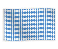 Oktoberfest Vlag - Blauw-Wit - 90 x 150 cm