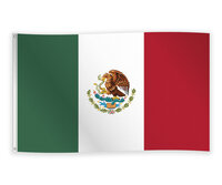 Vlag Mexico - Landen Decoratie Vlag - 90 x 150 cm Vlag Mexico - Landen Decoratie Vlag - 90 x 150 cm