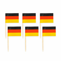 Cocktailprikkers Duitsland 50 stuks Cocktailprikkers Duitsland 50 stuks