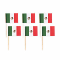 Cocktailprikkers Mexico 50 stuks Cocktailprikkers Mexico 50 stuks