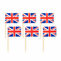 Cocktailprikkers UK 50 stuks Cocktailprikkers UK 50 stuks