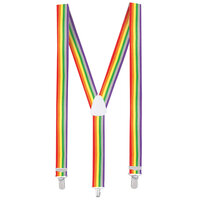 Bretels - Verstelbaar - met Klip - Regenboog