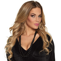 Parelketting Zwart - Jaren 20 Great Gatsby