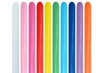 Sempertex - Modelleer Ballonnen Fashion - 100 stuks - 260Q Sempertex - Modelleer Ballonnen Fashion - 100 stuks - 260Q